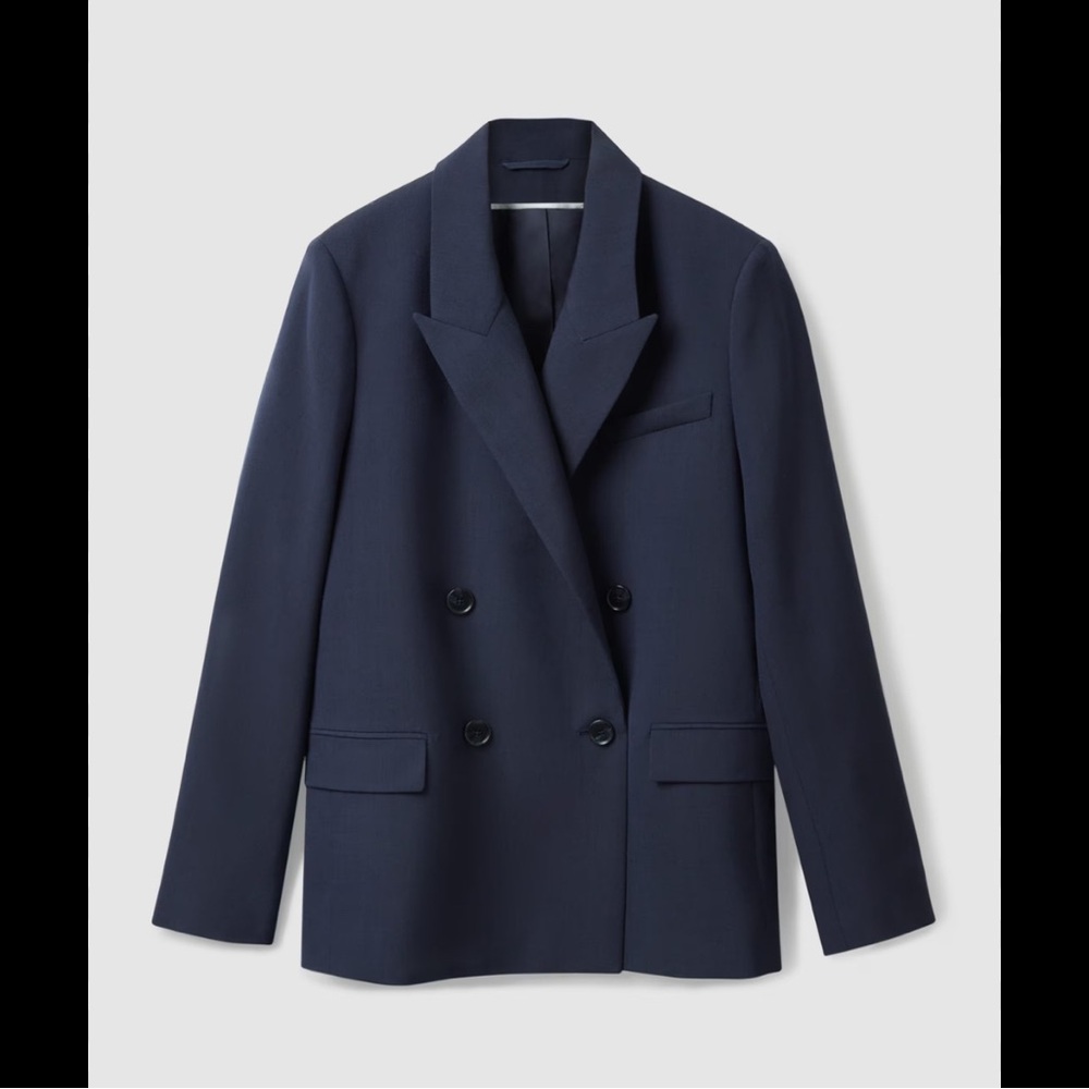 COS Classic regular double breasted Blazer